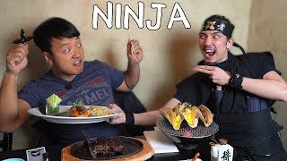 MYSTICAL FOOD at NINJA Themed Restaurant in New York