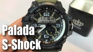 Palada 1617 Military Digital Analog Sports S-Shock Watch review and giveaway