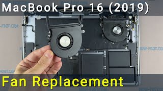 MacBook Pro 16 2019 Fan replacement