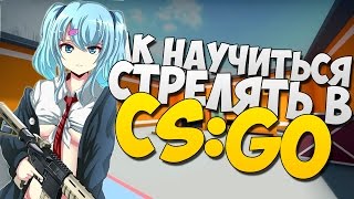 Как научиться стрелять в CS:GO?! (CS:GO,60FPS,720P)