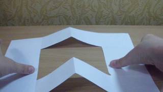 ШОК!!!!!!! Бесконечная открытка из бумаги формата А4 БЕЗ КЛЕЯ