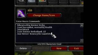 Tricks of the Trade Episode 4 - Rogue Macro Guide