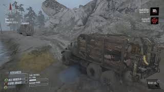 SpinTires MudRunner .Ep#2 RiskyClay gaming  Hauling logs with Shannon