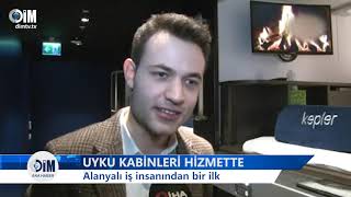 UYKU KABİNLERİ HİZMETTE  Alanyalı iş insanından bir ilk - HABERLER