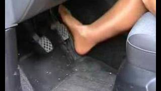 pantyhose pedal pumping