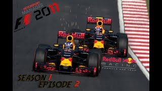 F1 2017 - Red Bull Racing - Season 1 Episode 2 - Motorsport Manager