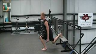 DB Bulgarian Lunge Hop - Carson City Personal Trainer