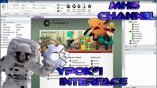 Урок #1 изучение интерфейса construct 2 с Maxom Grotesque