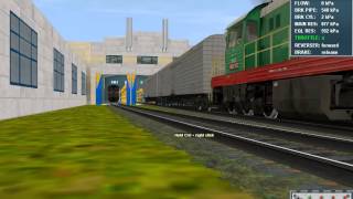 trainz simulator 12 запуск тепловоза ЧМЭ3-3172