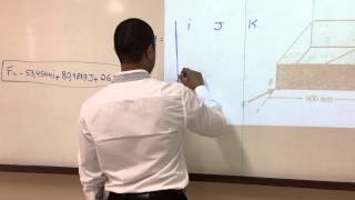 Momento em 3D (2º exercício resolvido)