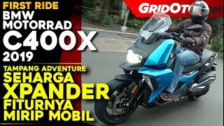 BMW C400X 2019 l First Ride Review l GridOto