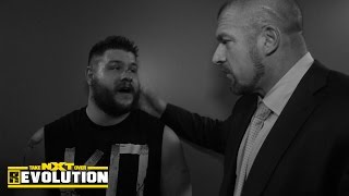 Kevin Owens meets with WWE medical staff and Triple H: NXT TakeOver: R Evolution, Dec. 11, 2014