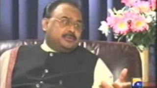 Altaf Hussain's Exclusive Interview with Bushra Ansari Part6