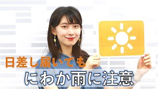 お天気キャスター解説 あす8月28日(金)の天気