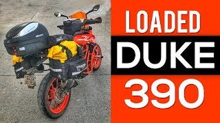 KTM Duke 390 Luggage