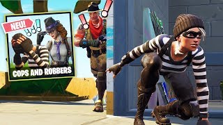 ÜBERFALL *MISSION* auf Tankstelle | COPS and ROBBERS in Fortnite!