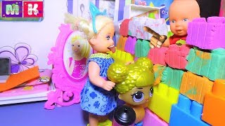 Катя и Макс веселая семейка. КУКЛА ЛОЛ И  СКВУШИ.  Мультики для детей