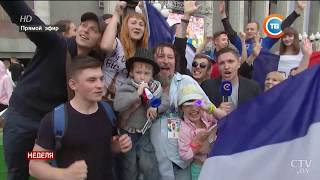 4:2. Французы - чемпионы мира по футболу. Показываем, как болел Минск