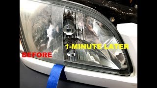 How MOMMA Repairs Headlights to NEW in 3 Minutes