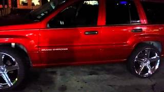 04 jeep grand cherokee laredo on 22"srt's
