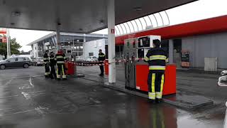 Tankstation afgesloten wegens brandstoflekkage