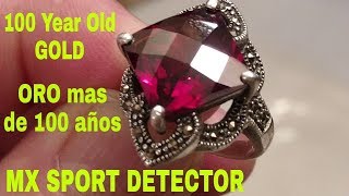 ORO y PLATA ! Whites MXSPORT ! GOLD & SILVER  Deteccion Metalica ! Metal DetectingTesoros Enterrados