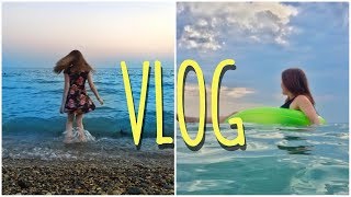VLOG: Все ещё море, Купаемся в одежде,Колесо обозрения♥