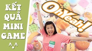 THÔNG BÁO KẾT QUẢ MINIGAME