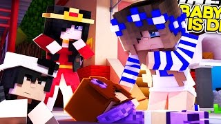 RAVEN KILLS BABY RUBY!! w/Little Carly and Little Kelly (Minecraft Roleplay)