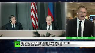 FULL SHOW: WAR OF WORDS: Blinken & Lavrov trade jabs over Ukraine