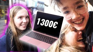 Ich kaufe meiner SCHWESTER ein MACBOOK! **schockiert**