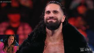 WWE Raw Crowd it hot with SETH ROLLINS 9/26/22
