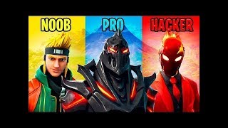 NOOB vs PRO vs HACKER   Fortnite Battle Royale