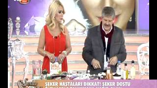 Ahmet Maranki Seda Sultan programında şeker dostu kür açıklıyor