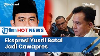 Batal Jadi 02 Indonesia, Ekspresi Yusril Izha Mahendra saat Gibran Jadi Cawapres Prabowo Disorot