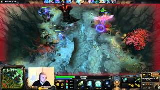 Стрим Факера с Мэдом от 19 08 2014 часть 3 Dota 2