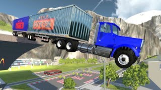 BeamNG Drive Crashes - Insane Crashes With Trucks #2