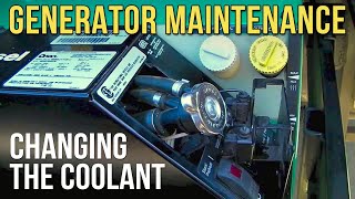 Change the Coolant in Your Onan Diesel RV Generator