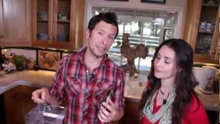 Raw Eggless Holiday Nog with Eco Vegan Gal: Vegan Raw Food Recipe