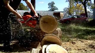 Husqvarna 555 chainsaw