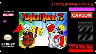 Предновогоднее шпилево: Magical quest 3 на super nintendo