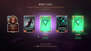 Legends of Runeterra Max Vault Rewards