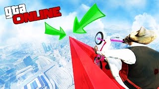 САМОЙ ДИЧАЙШЕЙ ДЛИНЫ ПОЛОСА В НЕБЕ - СКИЛЛ ТЕСТ НА BMX В GTA 5 ONLINE (ГТА 5 Онлайн)