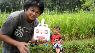 MENGGANTI KAMERA STANDAR DRONE SYMA X8HW DENGAN ACTION CAM