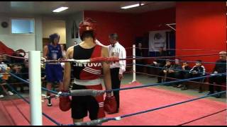 Rolandas Magelinskas vs Andrej Golubev (75 kg). 1 - asis ''Daugirdas Gym'' bokso turnyras
