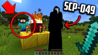 SCP-049 SUMMONED HEROBRINE in my Minecraft World! (Minecraft SCP Roleplay)