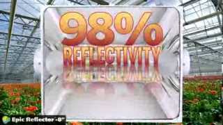 Sun System Epic 8" Air-Cooled Reflector - Ultra Premium Series