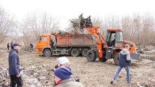 В рамках месячника по благоустройству пустырь на улице Урицкого приводят в порядок