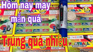 Cào số bóng đá SEA Games30/cào vé số quá nhiều/nhưng lần đầu tiên phương trúng lớn