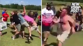 Charity cornhole tournament erupts into massive brawl | New York Post
